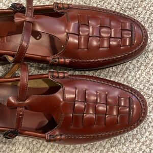 Women's Brown Leather Loafers